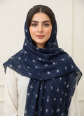 شال زنانه مدل گل بابونه