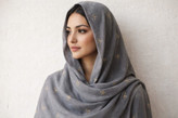 شال زنانه مجلسی مدل پاپیون