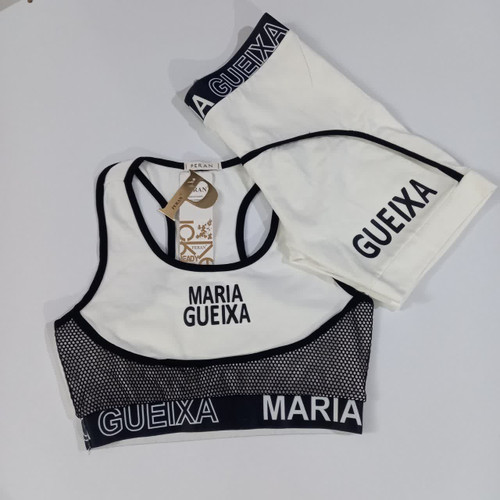 ست ورزشی دخترانه مدل MARIA GUEIXA رنگ سفید (زنانه) و (دخترانه)