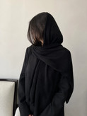 شال زنانه مشکی