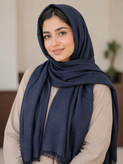 شال زنانه نخی مدل پتینه