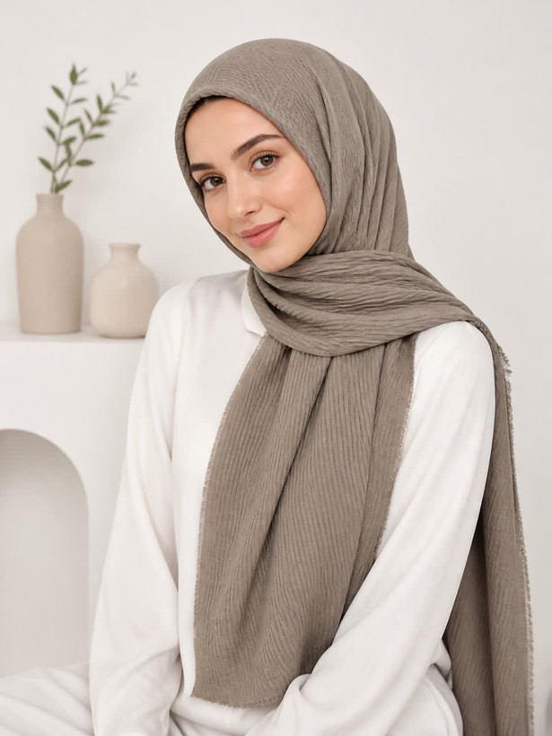 شال زنانه پلسه دور ریش
