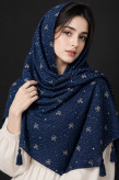 شال زنانه مدل پاپیونی کد 2