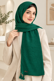 شال زنانه مدل چهارخونه مخمل