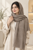 شال زنانه مدل چهارخونه مخمل