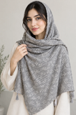 شال زنانه نخی گل ریز